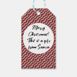 Etiqueta Para Presente Mikitez redwhite candycane Christpadrão