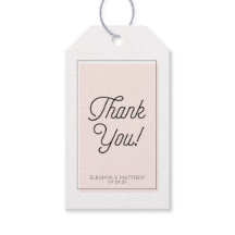 Minimalista do Bloco de Cores de Lâmpada Obrigado