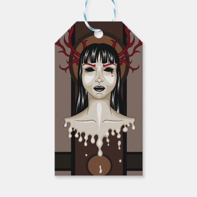 Etiqueta Para Presente Miss D. (Frente)