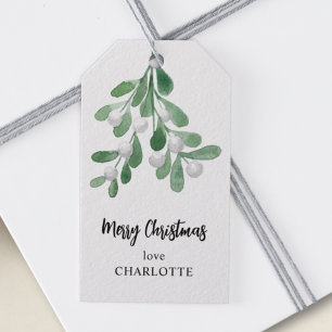Etiqueta Para Presente Mistura de Feliz Natal Personalizada