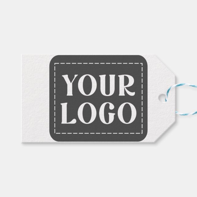 Etiqueta Para Presente Moderno, Esbelto, Sofisticado e Personalizável (Frente (horizontal))