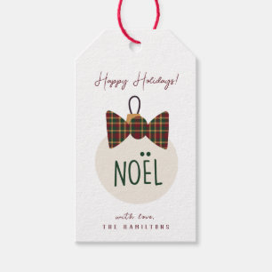 Etiqueta Para Presente Moderno Feliz Natal Boas Festas