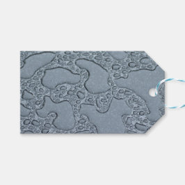 Etiqueta Para Presente Molhado de chuva (gotas de chuva)