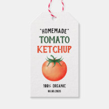 Molho de Tomate Caseiro com padrão de tomate verme