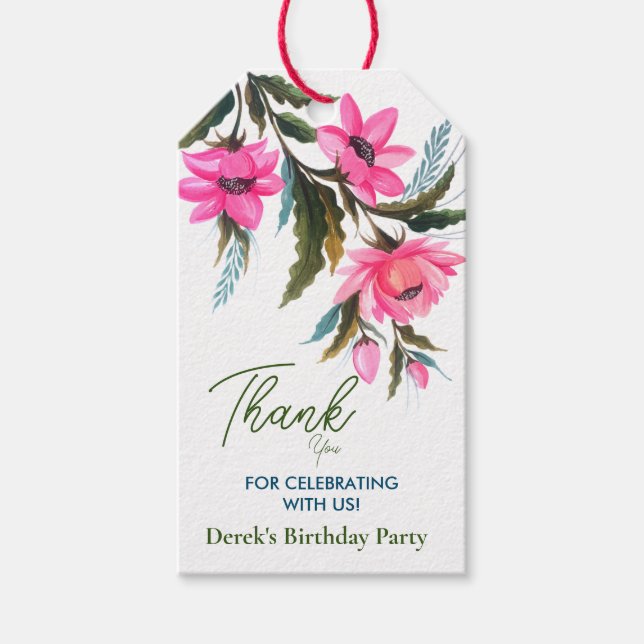 Etiqueta Para Presente Momento de Aniversário (Frente)