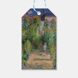 Etiqueta Para Presente Monet Garden Vetheuil Impressionim Pintura