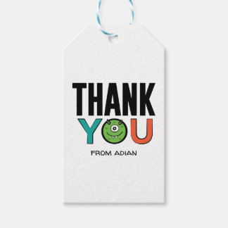 Etiqueta Para Presente Monster Obrigado Marca Favorável