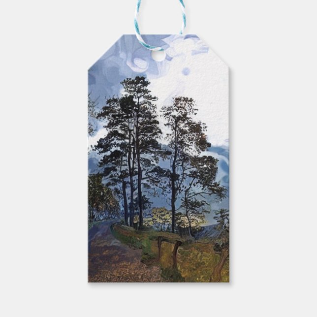 ETIQUETA PARA PRESENTE MONTANHA HIKE (Frente)