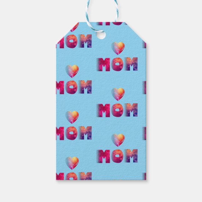 Etiqueta Para Presente mothers day (Frente)
