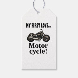 Etiqueta Para Presente Motocicleta Biker Birthday