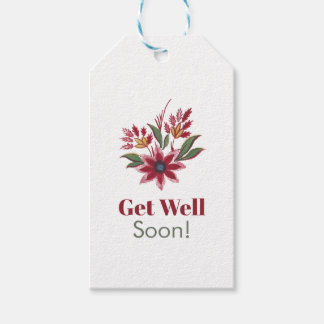 Etiqueta Para Presente Muito Em Breve, Floral