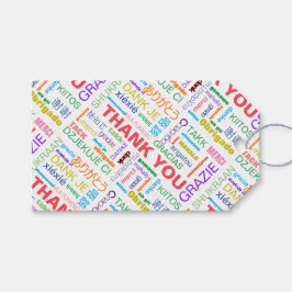 Etiqueta Para Presente Muito Obrigado Multilingual