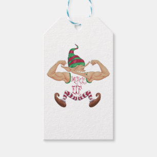 Etiqueta Para Presente Músculo Elf