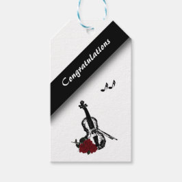 Etiqueta Para Presente Música Violina