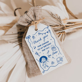 Etiqueta Para Presente Na Minha Era De Aniversário