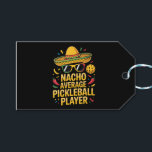 Etiqueta Para Presente Nacho Average Pickleball Player<br><div class="desc">Nacho Average Pickleball Player</div>