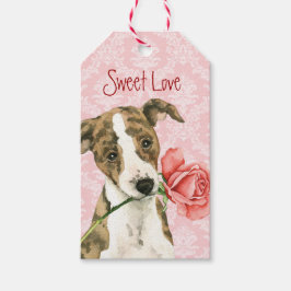Etiqueta Para Presente Namorados Rosa Whippet