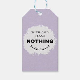 Etiqueta Para Presente Não há nada na etiqueta do presente