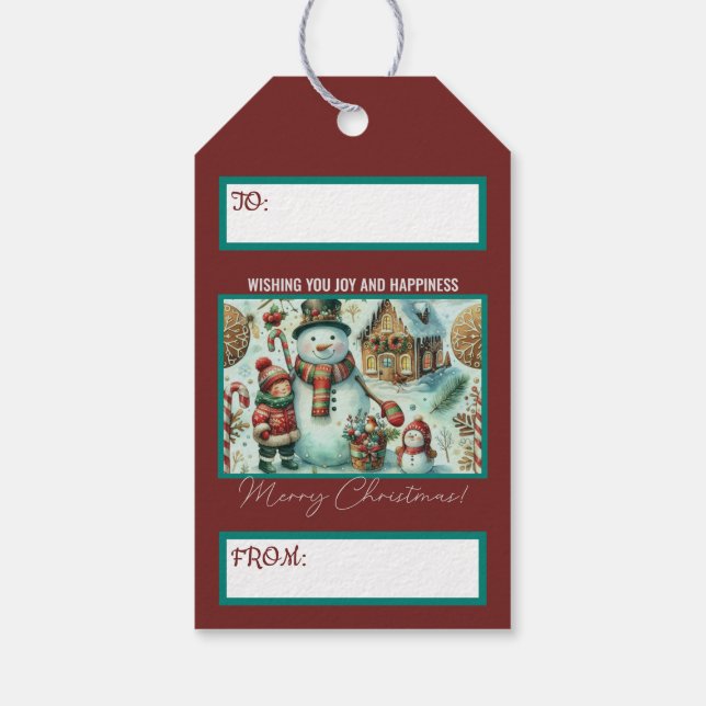 Etiqueta Para Presente Natal (Verso)