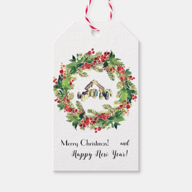 Etiqueta Para Presente Natal (Frente)