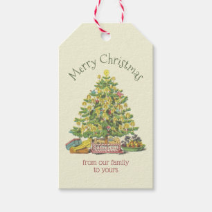 Etiqueta Para Presente Natal antigo personalizado