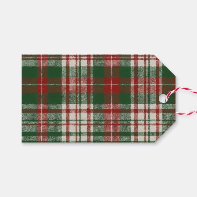 Etiqueta Para Presente Natal Clássico (Frente (horizontal))