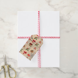 Etiqueta Para Presente Natal clássico