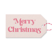 Natal Cor-de-Rosa Groovy Moderno Retro