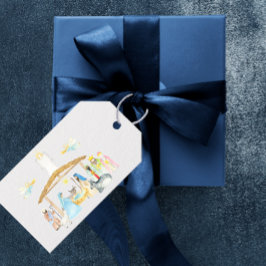 Etiqueta Para Presente Natal da Aquarela