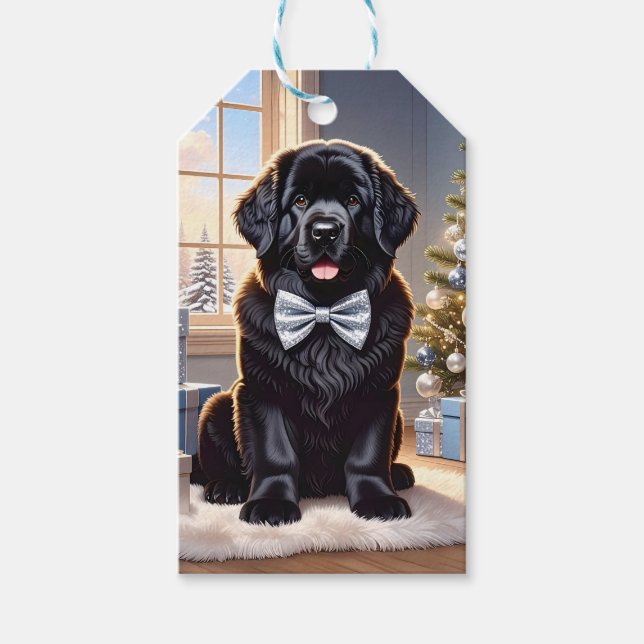 Etiqueta Para Presente Natal da Terra Nova (Frente)