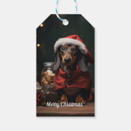 Etiqueta Para Presente Natal Dachshund