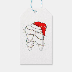 Etiqueta Para Presente Natal Dental Dunny Dentist Holiday