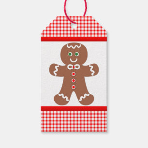 Etiqueta Para Presente Natal do menino do pão-de-espécie
