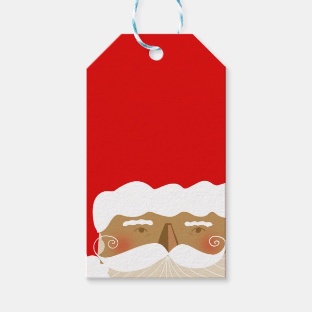 Etiqueta Para Presente Natal do Natal Ilustrado (Frente)