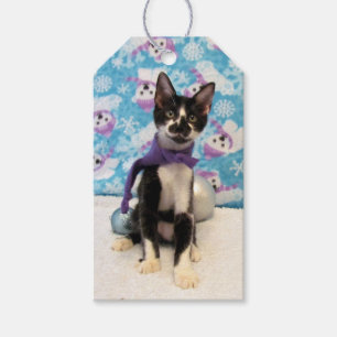 Etiqueta Para Presente Natal do vaqueiro - Etiqueta de presente de gato/g