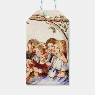 Etiqueta Para Presente Natal do Victorian
