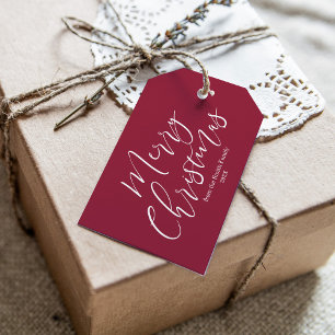 Etiqueta Para Presente Natal   do vinho da cereja personalizado