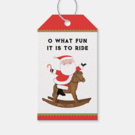 Etiqueta Para Presente Natal equestre