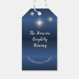 Etiqueta Para Presente Natal estrelado