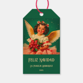 Etiqueta Para Presente Natal "Feliz Navidad"