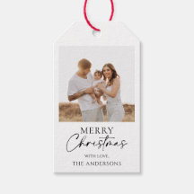 Natal Foto Minimalista Moderna