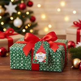 Etiqueta Para Presente Natal Gnomo