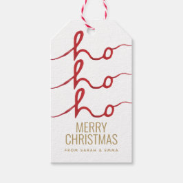 Etiqueta Para Presente Natal Ho Ho Ho Ho