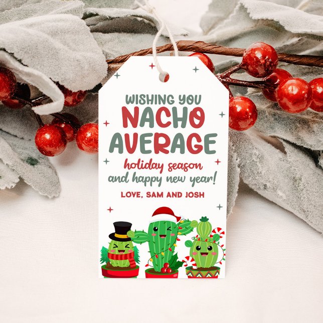 Etiqueta Para Presente Natal Nacho Médio (Criador carregado)
