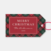 Natal Personalizado Clássico Vermelho e Verde Tart