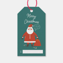 Etiqueta Para Presente Natal Personalizável para o Pai Natal