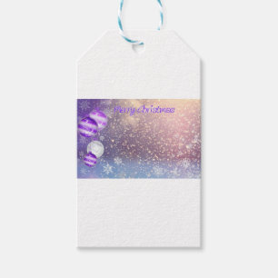 Etiqueta Para Presente Natal-Roxo