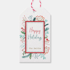 Etiqueta Para Presente Natal Russo Natural