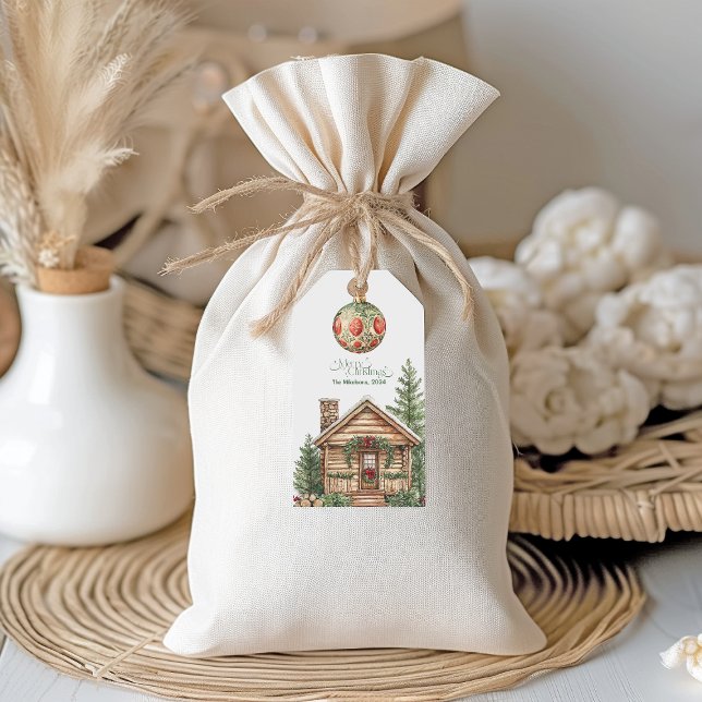 Etiqueta Para Presente Natal Russo Ocidental (Criador carregado)