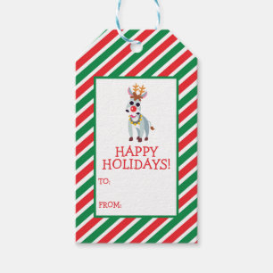 Etiqueta Para Presente Natal Shane o asno